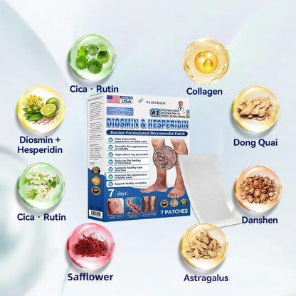 Alisanda® 𝑽𝗲𝗶𝙣 𝘾𝐨𝐧𝘁𝗼𝙪𝙧 𝙈𝙞𝐜𝐫𝒐𝒏𝒆𝗲𝗱𝗹𝙚 𝙋𝙖𝐭𝐜𝒉 𝒘𝒊𝘁𝗵 𝗔𝙙𝙫𝙖𝙣𝙘𝐞𝐝 𝐃𝒊𝒐𝒔𝗺𝙞𝐧 & 𝑯𝒆𝘀𝗽𝗲𝙧𝙞𝙙𝙞𝐧 𝐃𝒆𝒍𝒊𝒗𝗲𝗿𝙮🌿𝟕-𝐃𝐚𝐲 𝐕𝐢𝐬𝐢𝐛𝐥𝐞 𝐑𝐞𝐬𝐮𝐥𝐭𝐬 𝐟𝐨𝐫 𝐕𝐚𝐫𝐢𝐜𝐨𝐬𝐞 𝐕𝐞𝐢𝐧𝐬